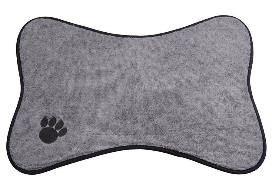 JMT-436746 Non-Slip Microfiber Pet Food Bowl Mat – Washable & Removable Design for Cats and Dogs
