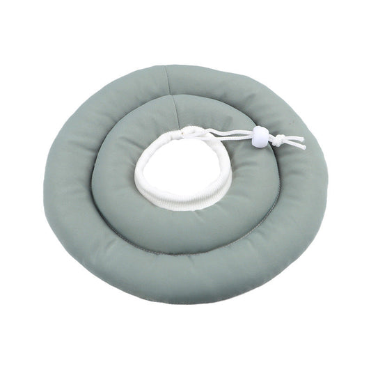 JMT-436938 Soft Anti-Bite and Anti-Licking Estrus Collar for Pets - Waterproof Fabric, Multiple Colors and Sizes Available