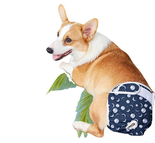 JMT-437066 Washable Environmental Protection Dog Diaper Pants for Females - Multiple Colors and Sizes Available