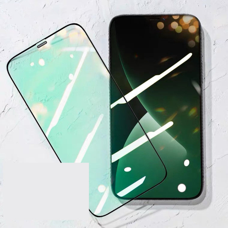 JMT-437450 Anti-Peeping Tempered Glass Film Compatible with iPhone Models - High Definition, Scratch-Resistant, Dust-Proof