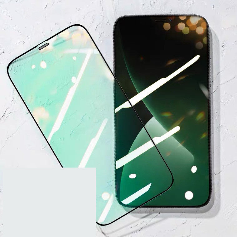 JMT-437450 Anti-Peeping Tempered Glass Film Compatible with iPhone Models - High Definition, Scratch-Resistant, Dust-Proof