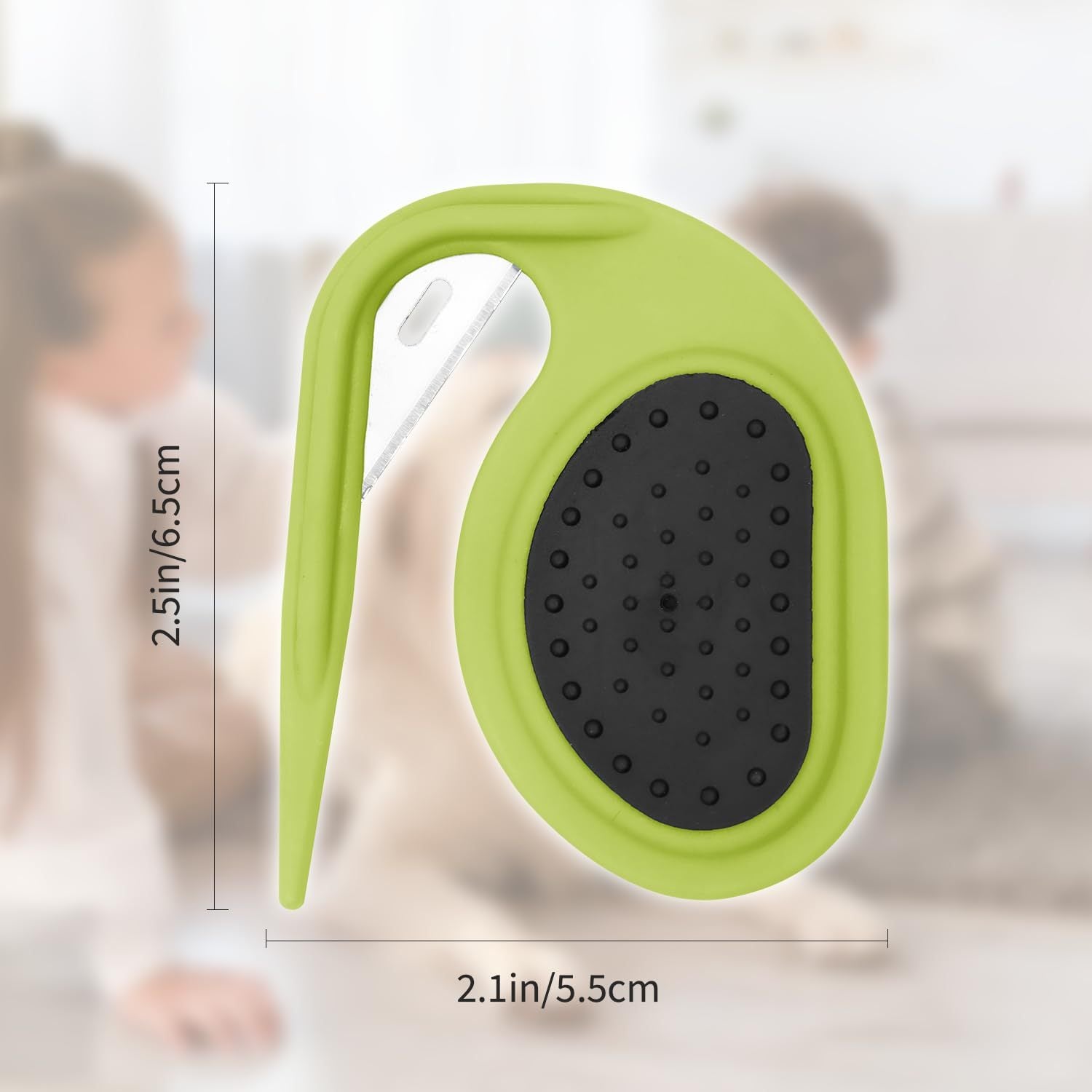 JMT-437514 Professional Pet Knotting Comb for Effortless Tangled Hair Removal in Dogs and Cats