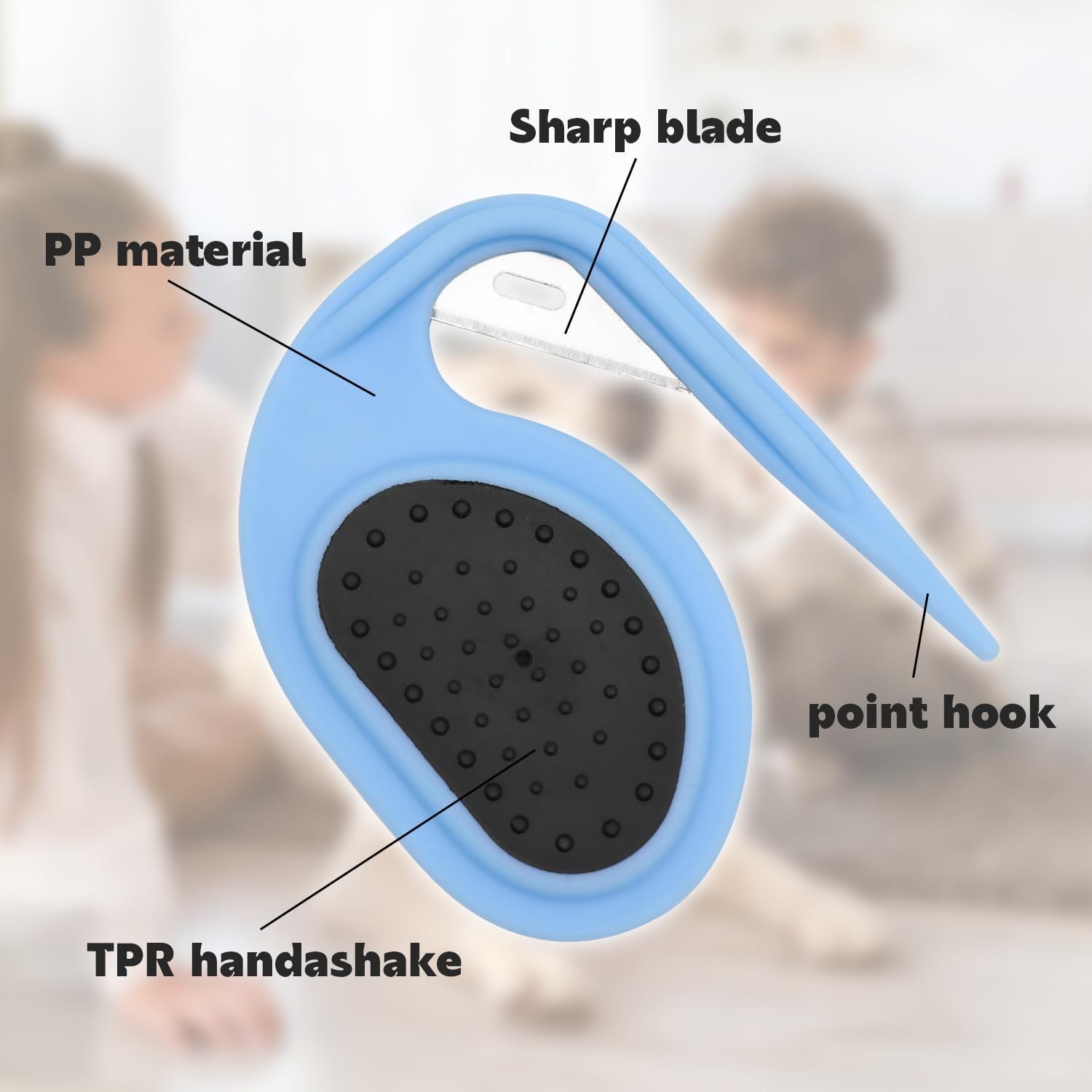 JMT-437514 Professional Pet Knotting Comb for Effortless Tangled Hair Removal in Dogs and Cats