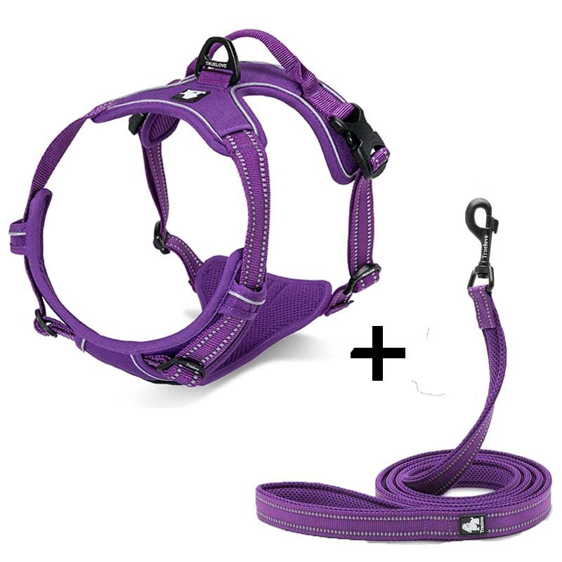 JMT-437770 Adjustable Dog Breast Strap for Traction – Sizes for Small to Extra Large Breeds