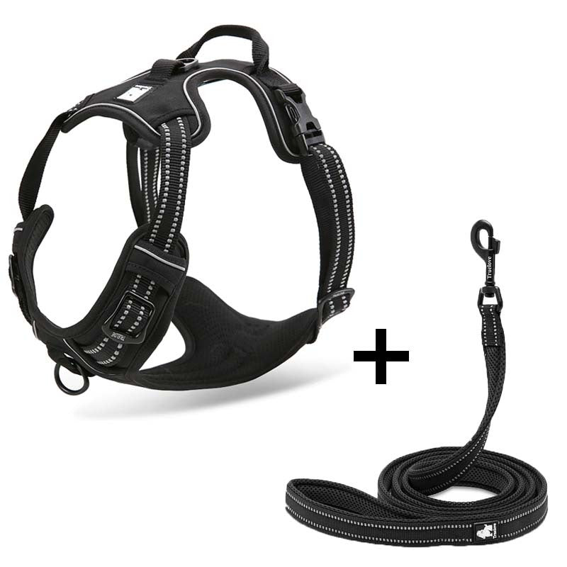 JMT-437770 Adjustable Dog Breast Strap for Traction – Sizes for Small to Extra Large Breeds