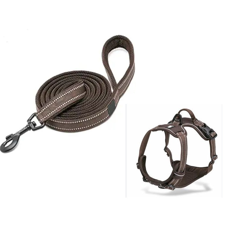 JMT-437770 Adjustable Dog Breast Strap for Traction – Sizes for Small to Extra Large Breeds