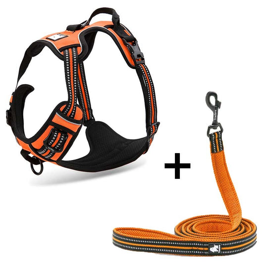 JMT-437770 Adjustable Dog Breast Strap for Traction – Sizes for Small to Extra Large Breeds