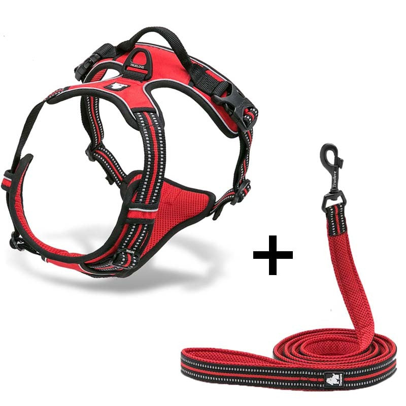 JMT-437770 Adjustable Dog Breast Strap for Traction – Sizes for Small to Extra Large Breeds