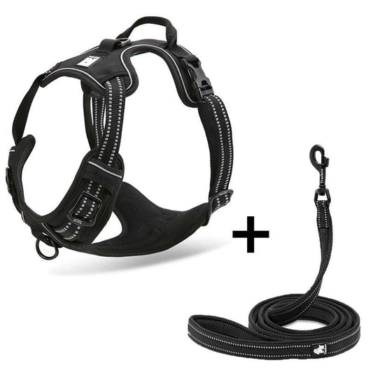 JMT-437770 Adjustable Dog Breast Strap for Traction – Sizes for Small to Extra Large Breeds