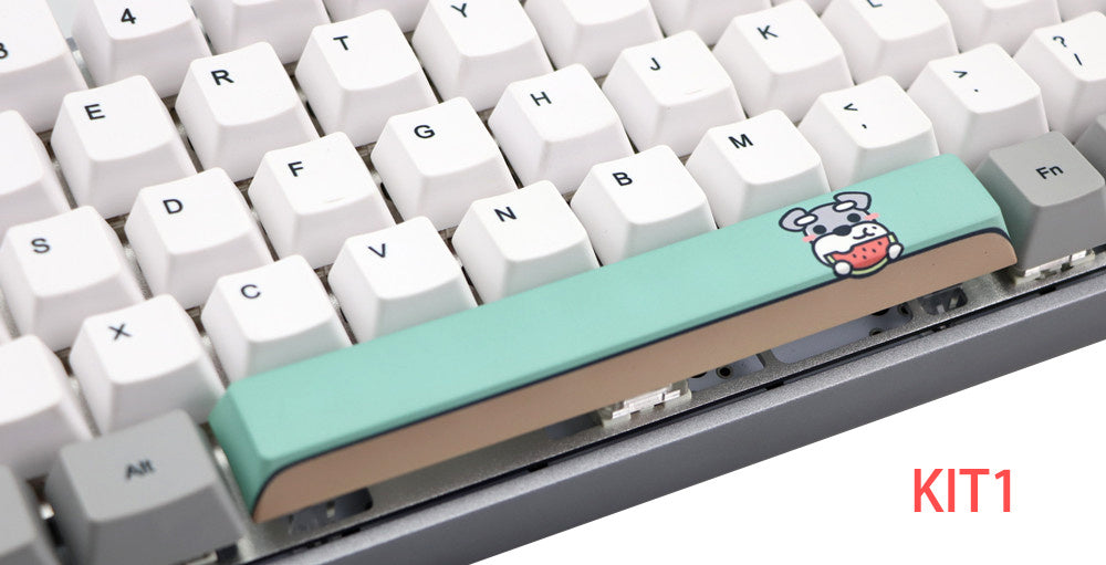 JMT-437898 6.25U PBT Five-Sided Sublimation Mechanical Keycap - Original Height Spacebar Replacement