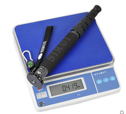 JMT-437962 Portable Carbon Fiber Monopod for SLR Cameras – Adjustable Height 380mm to 1540mm, 10kg Load Capacity