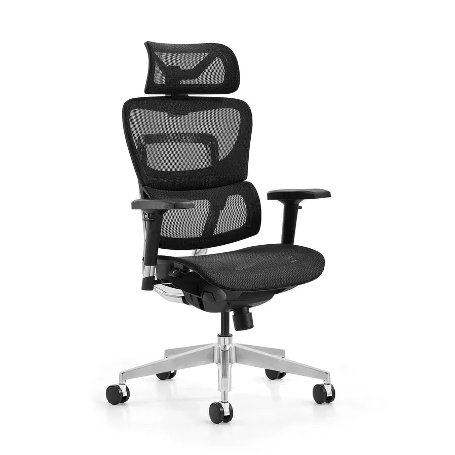 JMT-438026 Ergonomic High Back Mesh Recliner Office Chair with Adjustable Features and Massage Function
