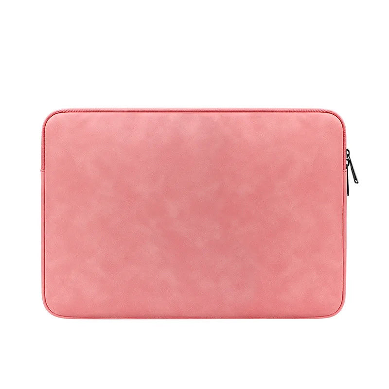 JMT-438410 Custom Logo Luxury PU Leather Waterproof Laptop Sleeve for Men and Women