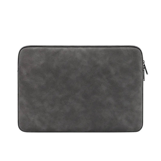 JMT-438410 Custom Logo Luxury PU Leather Waterproof Laptop Sleeve for Men and Women