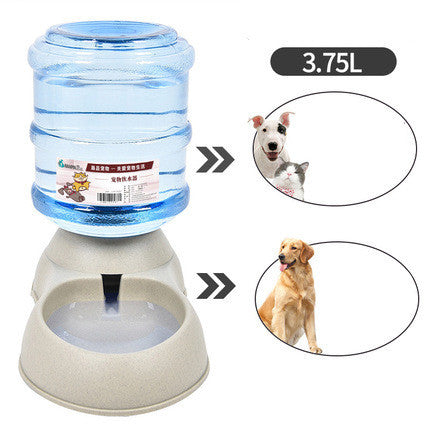 JMT-438602 Automatic Pet Food Dispenser - 3.75L Capacity, Made of Food-Grade Plastic, Easy Assembly for Dogs and Cats