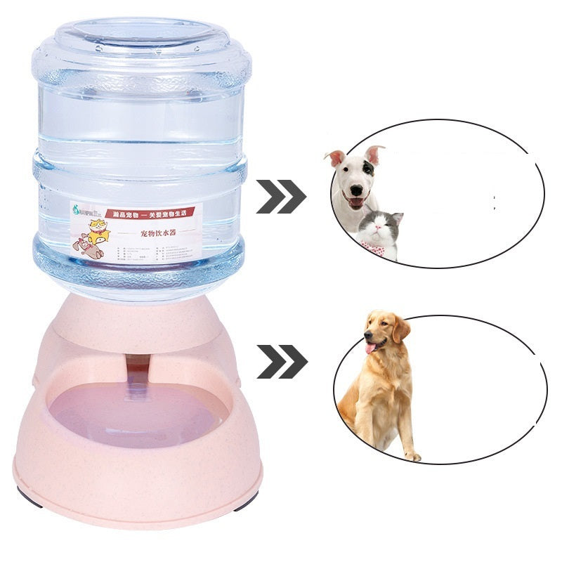 JMT-438602 Automatic Pet Food Dispenser - 3.75L Capacity, Made of Food-Grade Plastic, Easy Assembly for Dogs and Cats