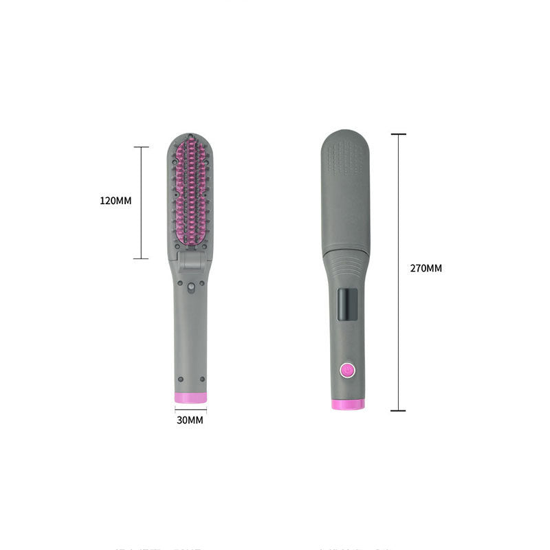 JMT-438730 Portable Wet and Dry Hair Straightener with Negative Ion Technology and Temperature Control