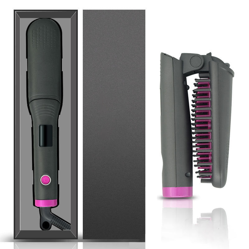 JMT-438730 Portable Wet and Dry Hair Straightener with Negative Ion Technology and Temperature Control