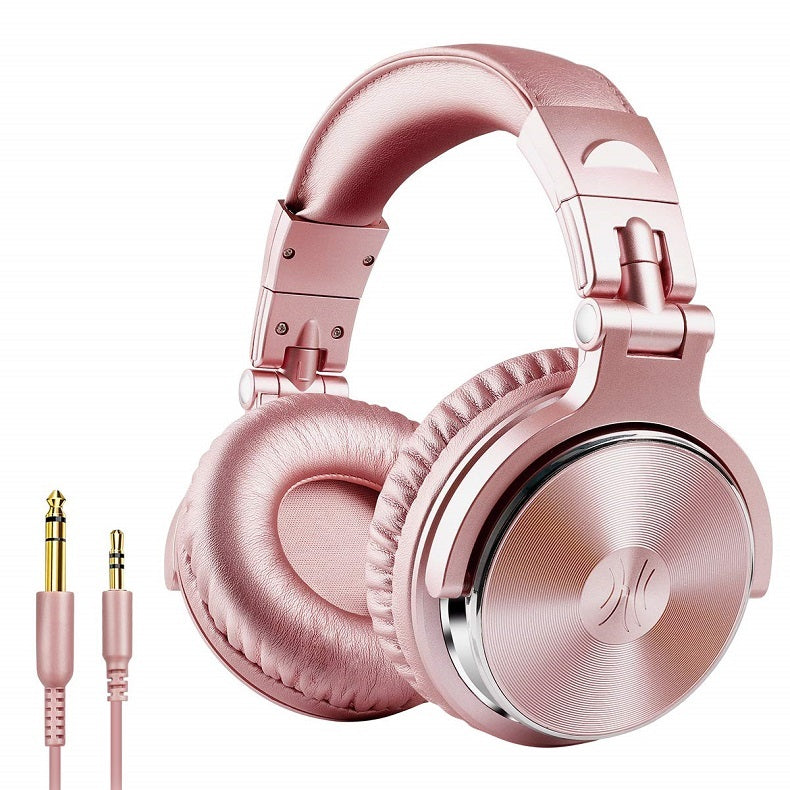 JMT-438922 Wired Over-Ear Headphones with Shared Port Technology and Dual Audio Cable (3.5mm & 6.5mm)