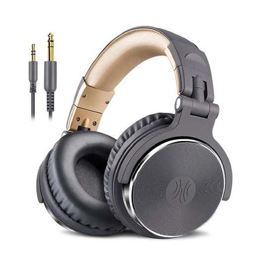 JMT-438922 Wired Over-Ear Headphones with Shared Port Technology and Dual Audio Cable (3.5mm & 6.5mm)