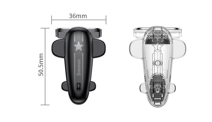 JMT-439050 Mobile Gamepad Buttons for Chicken Artifact - Durable Plastic Accessory for Enhanced Gaming Experience