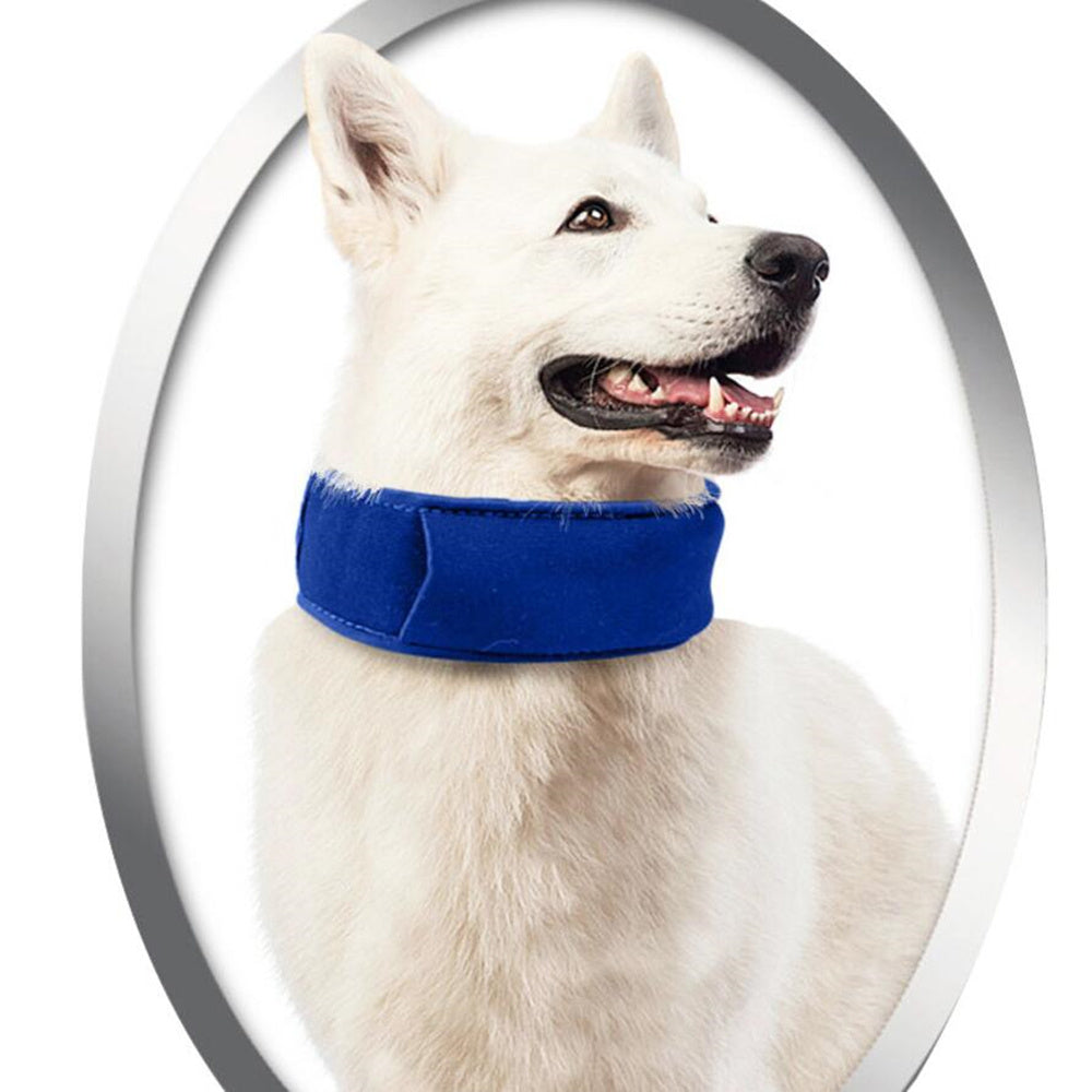 JMT-439242 Adjustable Cooling Collar for Pets – Innovative Heat Relief without Ice, Perfect for Dogs, Neck Size 34-40cm