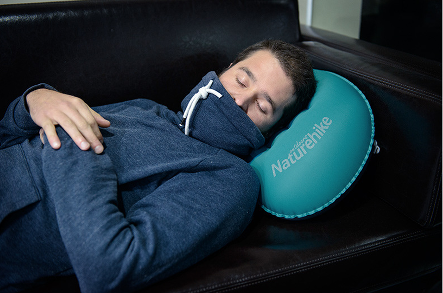 JMT-439626 Inflatable Travel Pillow with Portable Design for Comfort on the Go