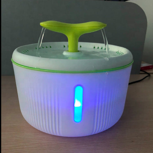 JMT-439754 Automatic Circulation Pet Drinking Fountain for Cats and Dogs – Removable Water Dispenser with Filter and Nozzle