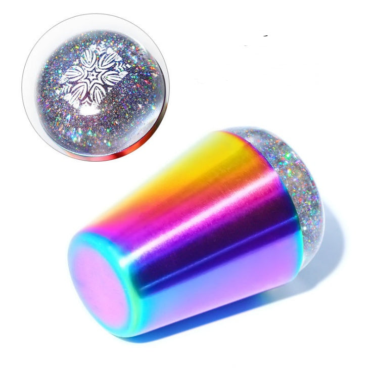 JMT-439882 Nail Art Stamper Tool with Silicone Stamp for Precision Nail Printing