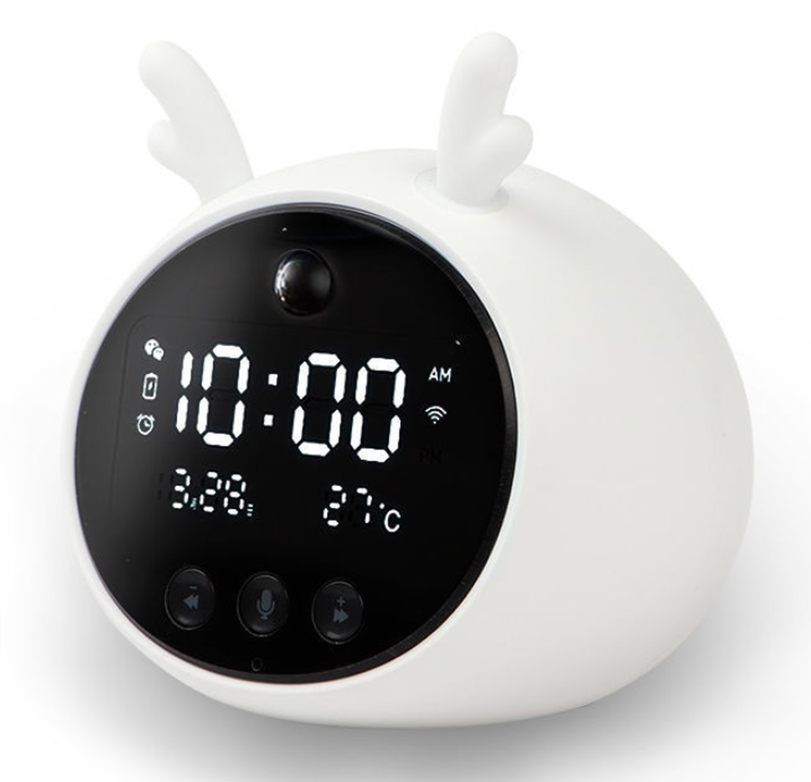 JMT-440074 Multifunctional Smart Alarm Clock with Voice Activation and Motion Detection
