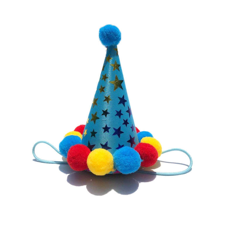 JMT-440202 Pet Birthday Triangle Towel Set for Dogs - Pink and Blue Options