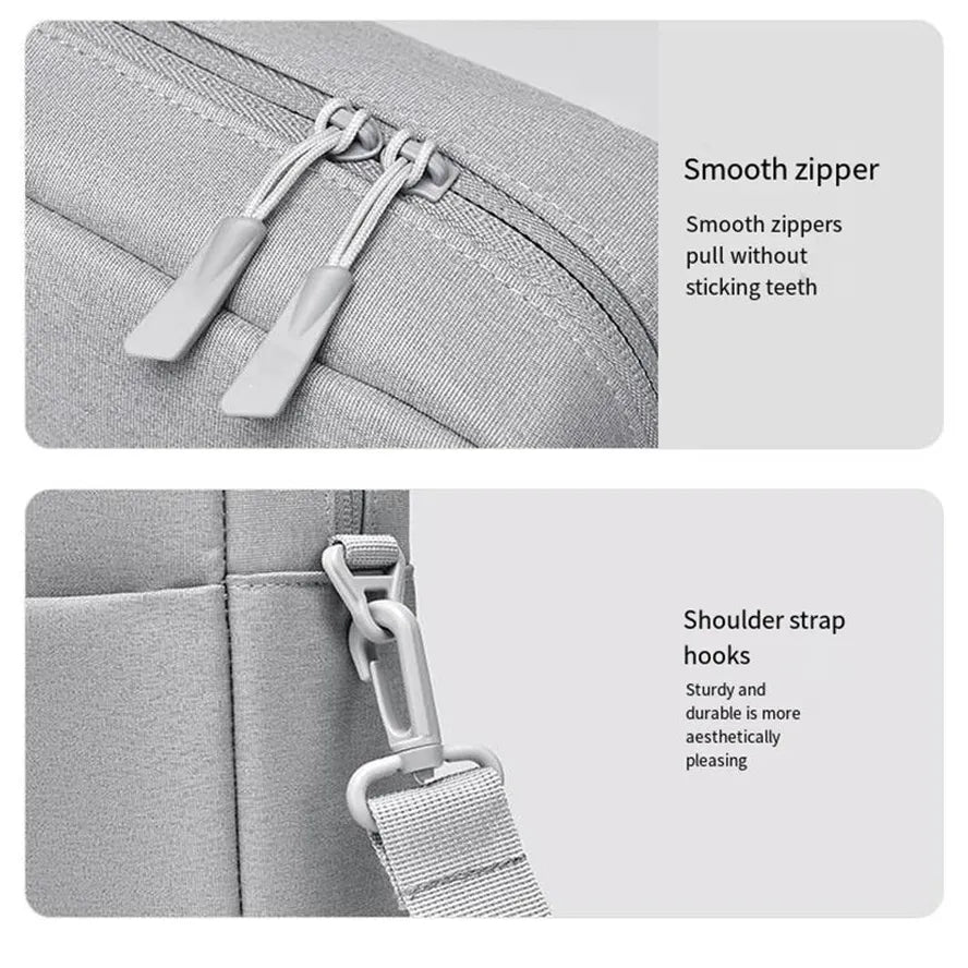 JMT-441290 Customizable Waterproof Sling Shoulder Briefcase for Men - Stylish Laptop Sleeve and Notebook Cover