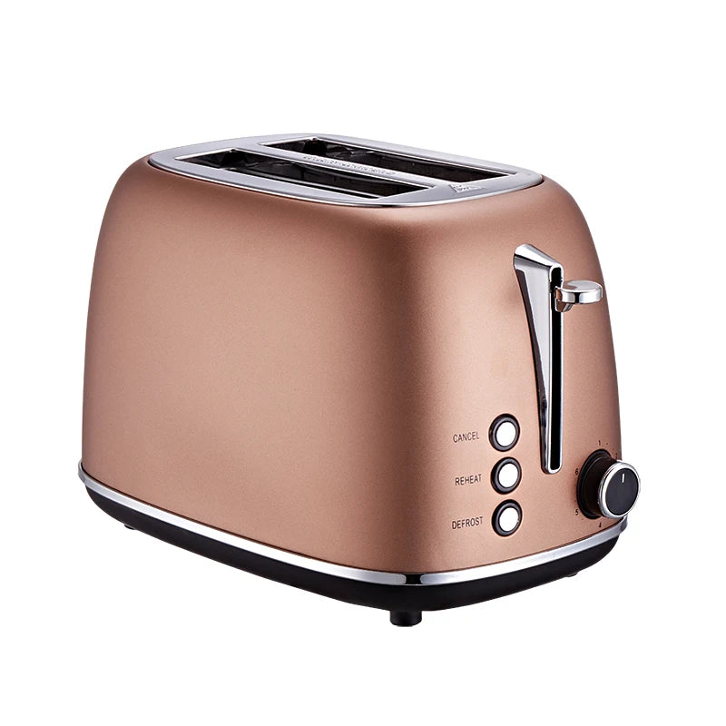 JMT-441546 Smart 2-Slice Automatic Wooden Toaster for Effortless Breakfast Preparation