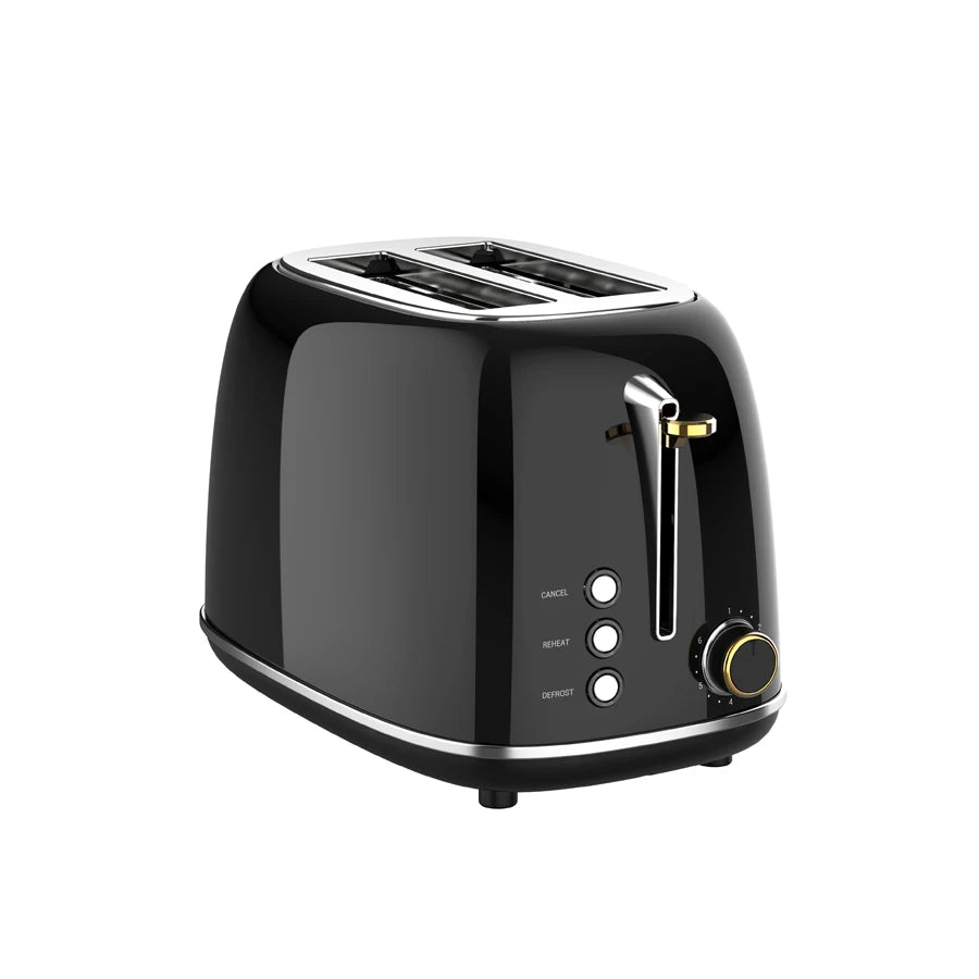 JMT-441546 Smart 2-Slice Automatic Wooden Toaster for Effortless Breakfast Preparation