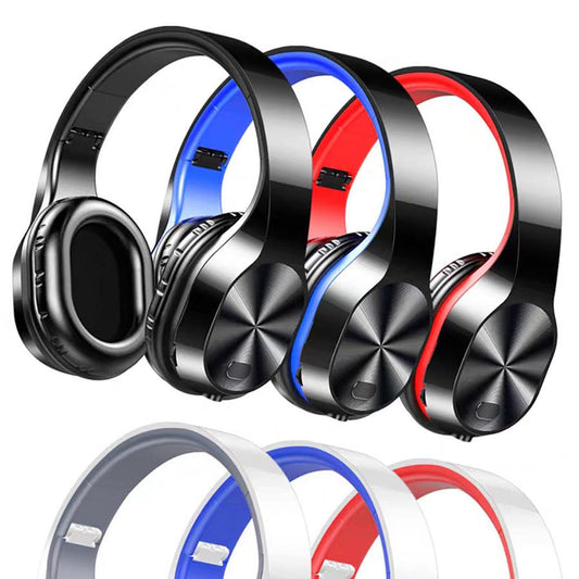 JMT-441546 T5 Wireless Bluetooth Headset with Power Display and Voice Control, Dual Ear Stereo Connection, 10m Range