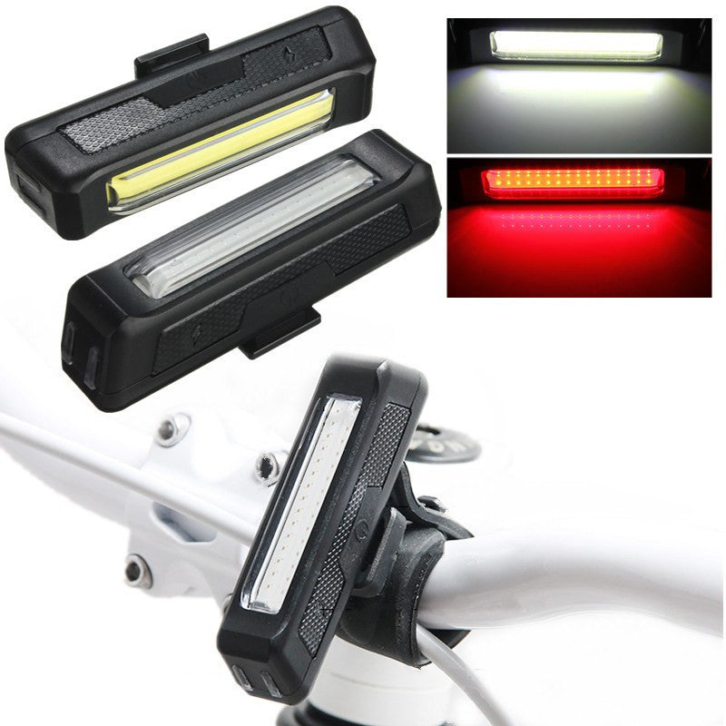JMT-441802 Bicycle Tail Light - Bright LED Flashing Warning Light for Safety on Mountain Bikes