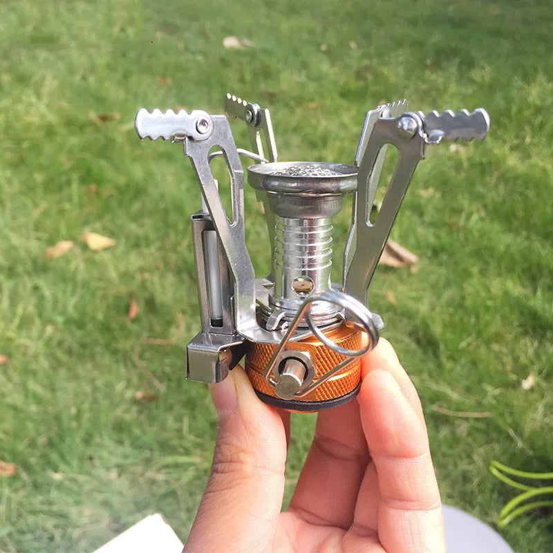 JMT-441930 Compact Portable Mini Gas Stove for Camping and Picnics - Lightweight and Easy to Carry