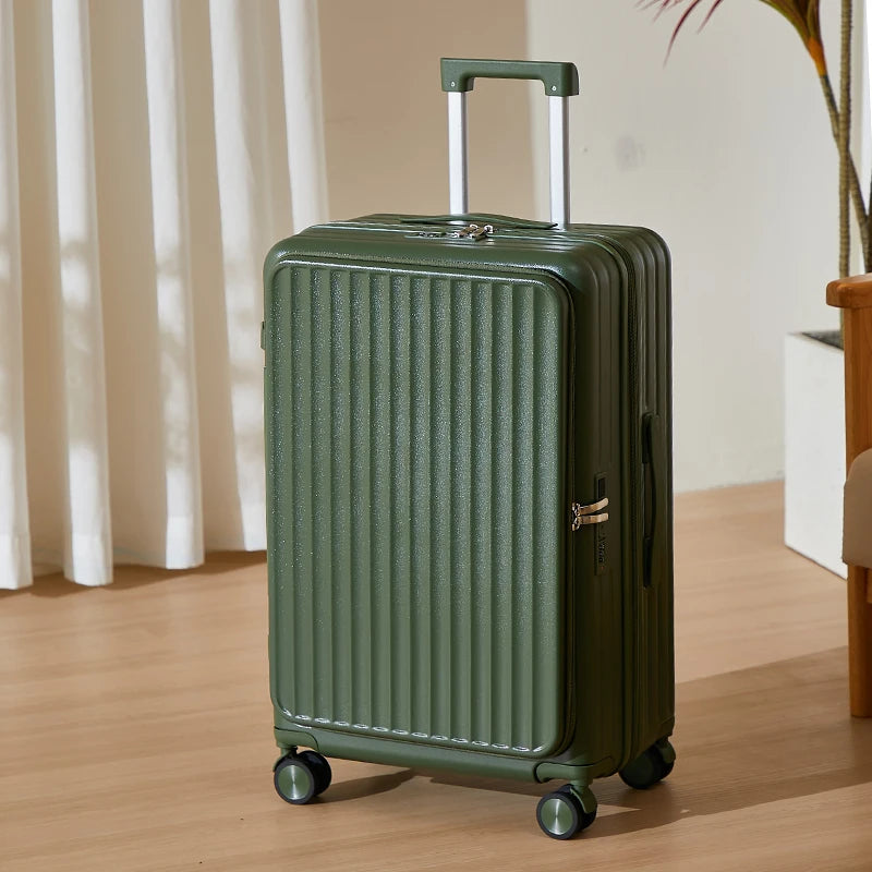 JMT-441930 Three-Piece Lightweight Travel Luggage Set with Wheels for Easy Mobility