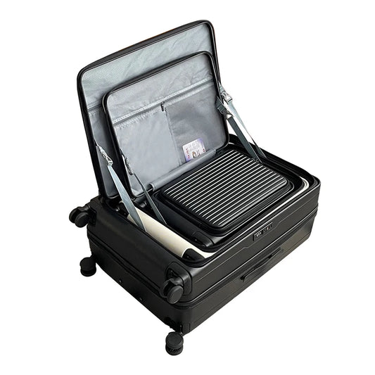 JMT-441930 Three-Piece Lightweight Travel Luggage Set with Wheels for Easy Mobility