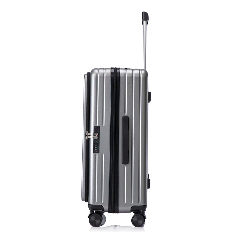 JMT-441930 Three-Piece Lightweight Travel Luggage Set with Wheels for Easy Mobility