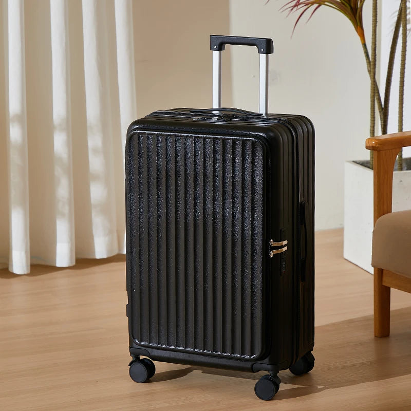 JMT-441930 Three-Piece Lightweight Travel Luggage Set with Wheels for Easy Mobility