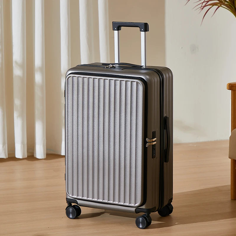 JMT-441930 Three-Piece Lightweight Travel Luggage Set with Wheels for Easy Mobility