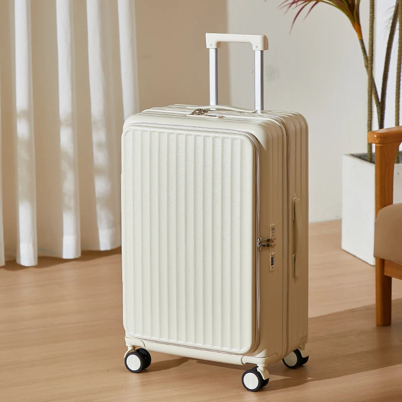 JMT-441930 Three-Piece Lightweight Travel Luggage Set with Wheels for Easy Mobility