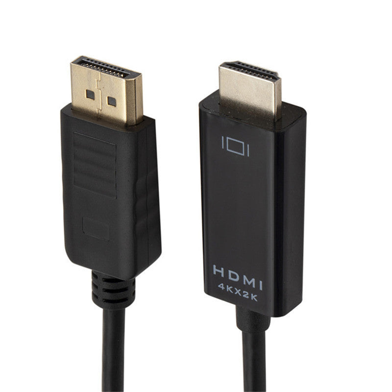 JMT-442058 DisplayPort to HDMI 4Kx2K Adapter Cable, 1.8m Copper Core, High-Definition Connection