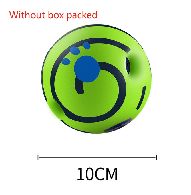 JMT-442186 Dog Sound Ball Made of Environmentally Friendly PVC - Available in 10cm and 14cm Sizes