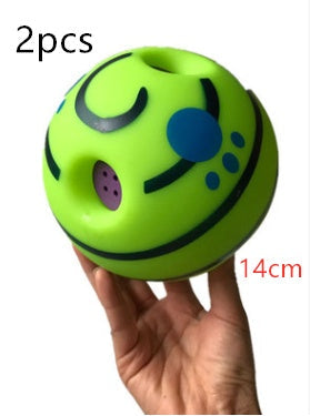JMT-442186 Dog Sound Ball Made of Environmentally Friendly PVC - Available in 10cm and 14cm Sizes