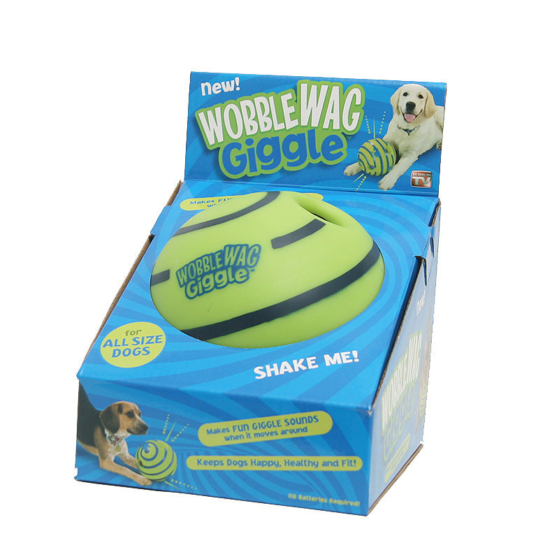JMT-442186 Dog Sound Ball Made of Environmentally Friendly PVC - Available in 10cm and 14cm Sizes