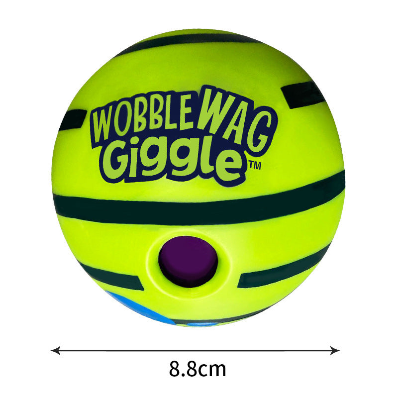 JMT-442186 Dog Sound Ball Made of Environmentally Friendly PVC - Available in 10cm and 14cm Sizes
