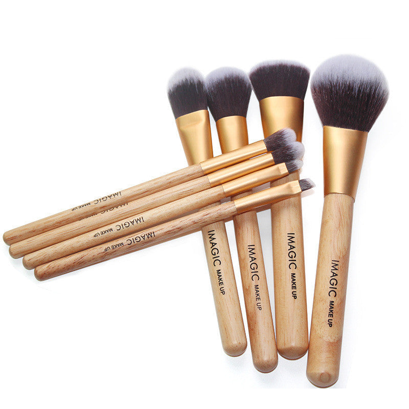 JMT-442314 8-Piece Multi-Purpose Makeup Brush Set for Foundation, Blush, Eyeshadow, and More