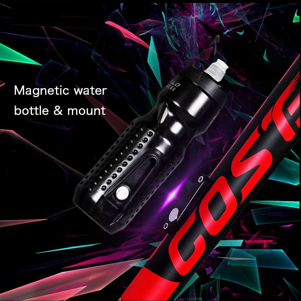 JMT-442954 Magnetic Water Bottle Bike Mount with Quick Release Feature